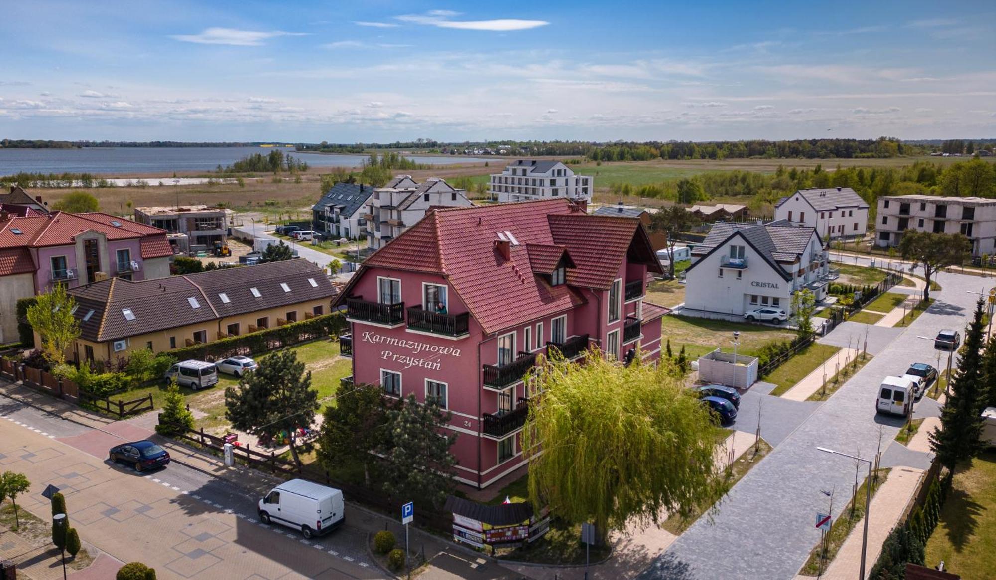 Willa Karmazynowa Przystan Miedzywodzie Bagian luar foto
