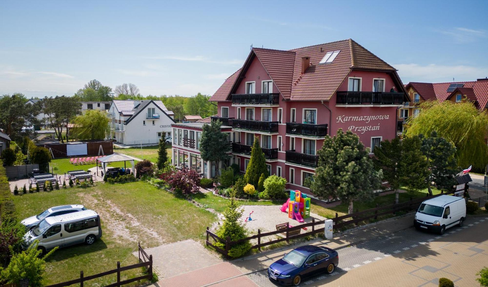 Willa Karmazynowa Przystan Miedzywodzie Bagian luar foto